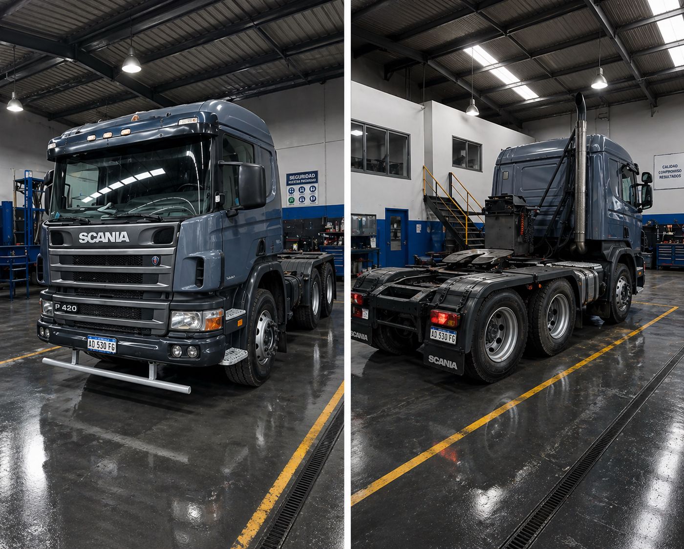 Camion tractor Scania P420 6x4